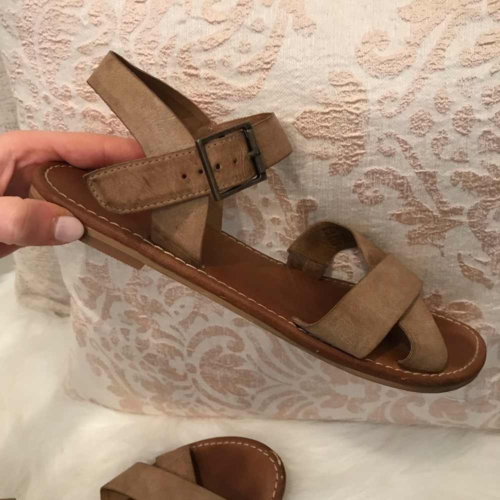 Nordstrom Sandals - Abound Light Brown Leather